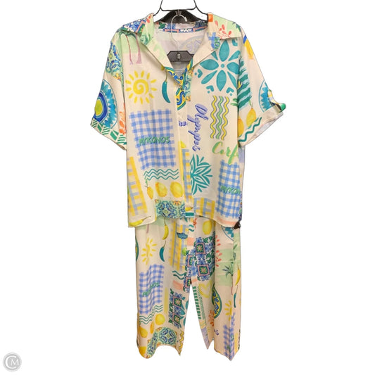 Pants Set 2pc By Cmc In Multi-colored, Size: L