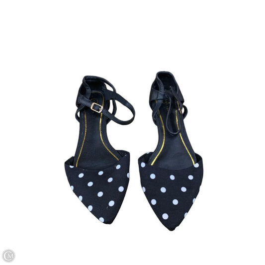 Shoes Flats By Cato In Polkadot Pattern, Size: 7
