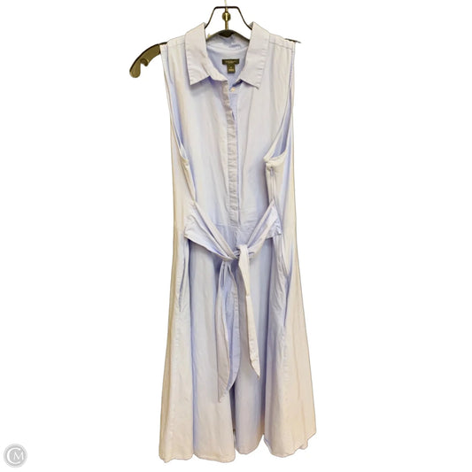 Dress Casual Maxi By Ann Taylor In Blue, Size: 16