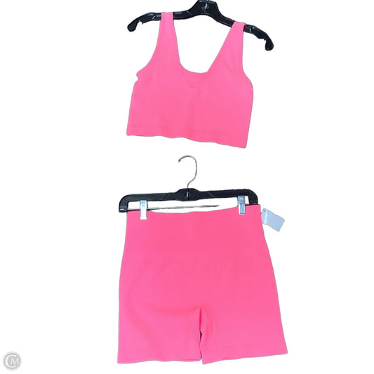 Athletic Shorts 2pc By Colsie In Pink, Size: M