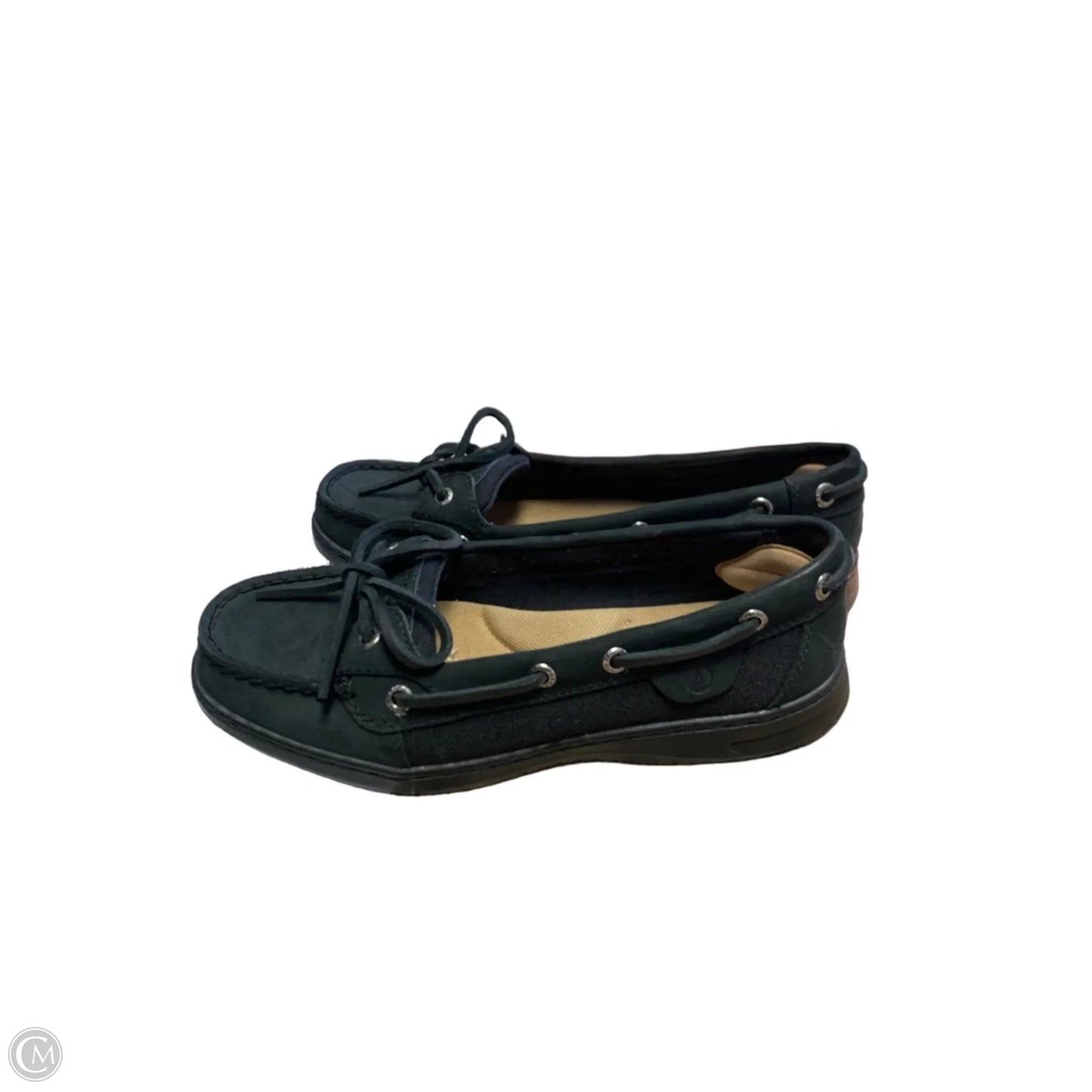 Shoes Flats By Sperry In Black, Size: 7.5