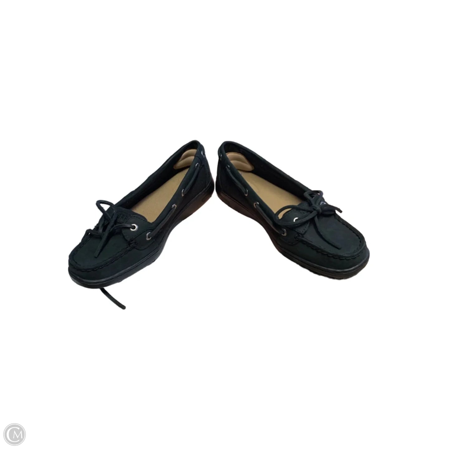 Shoes Flats By Sperry In Black, Size: 7.5