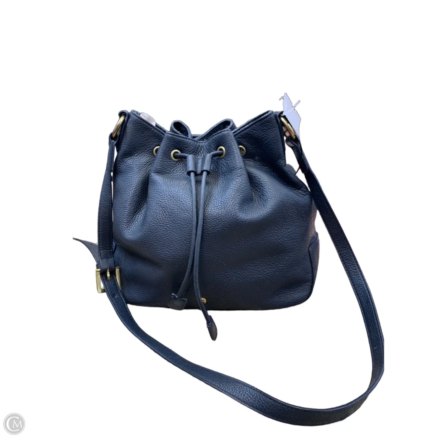 Handbag Leather By Etienne Aigner, Size: Medium