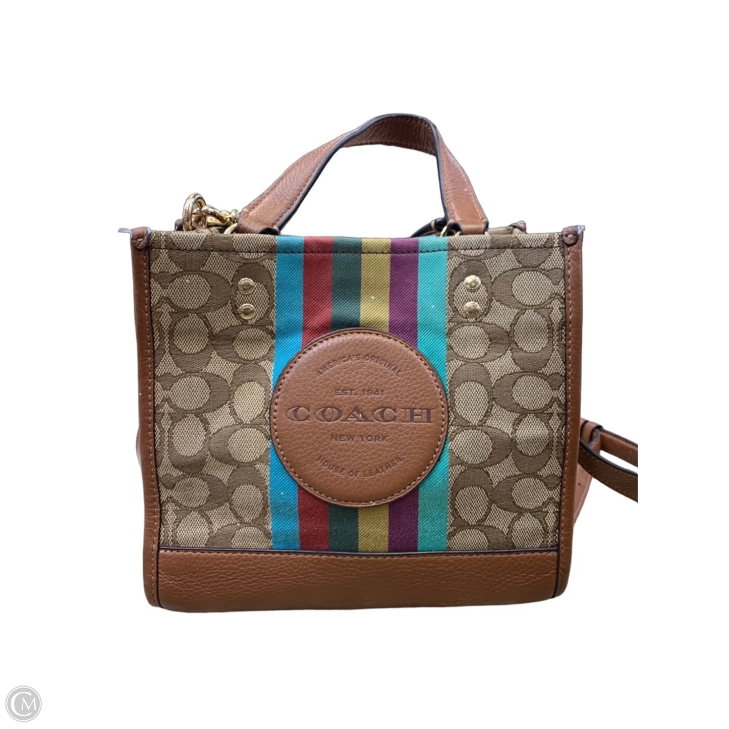 Tote Designer By Coach, Size: Small