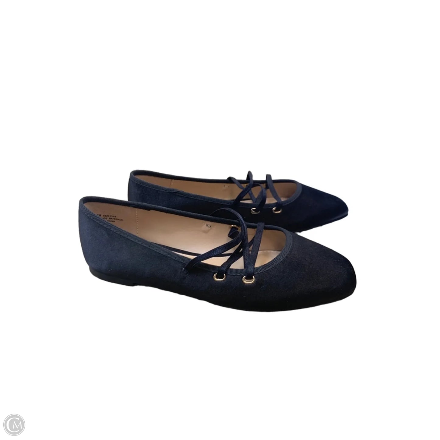 Shoes Flats By Cato In Black, Size: 7