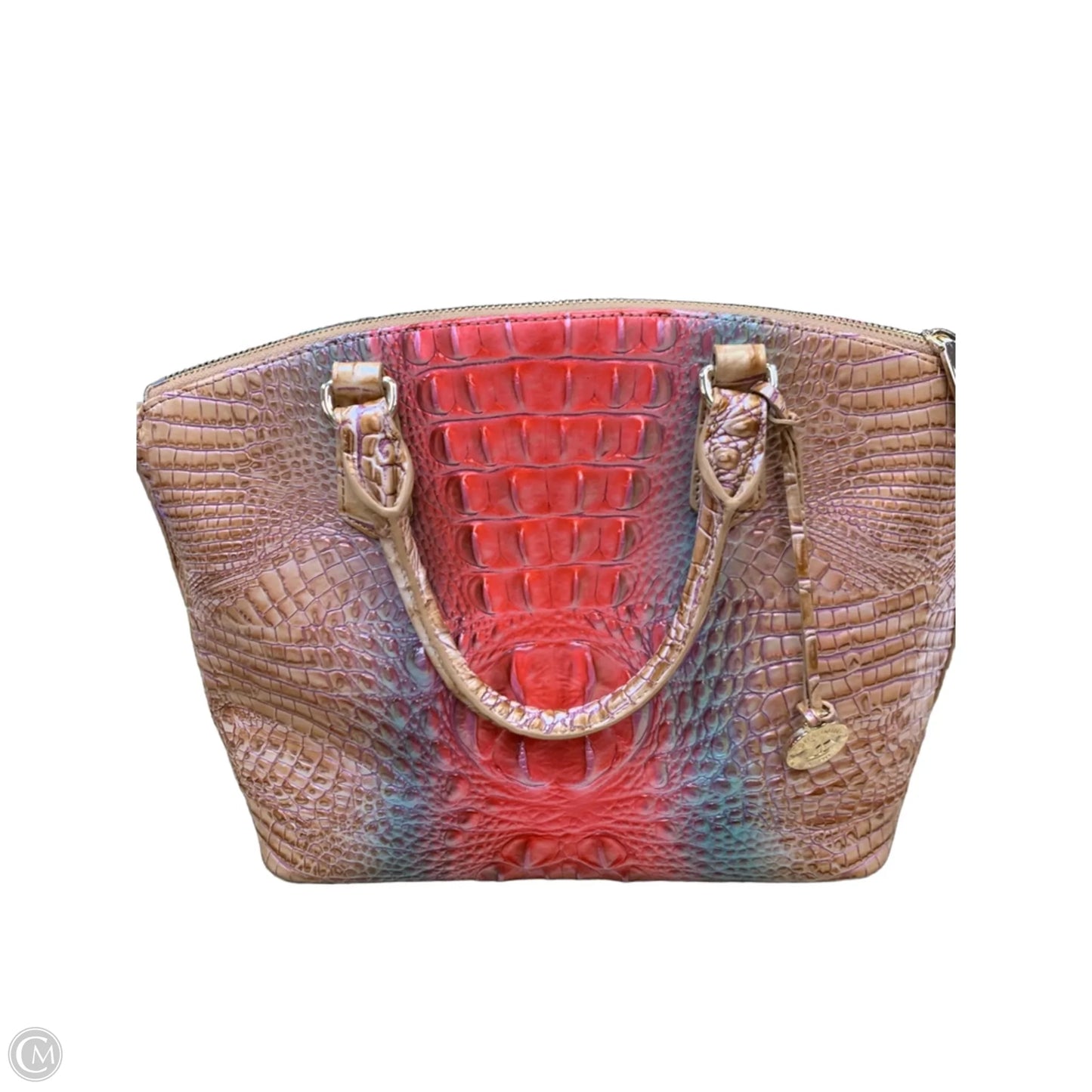 Handbag Designer By Brahmin, Size: Medium