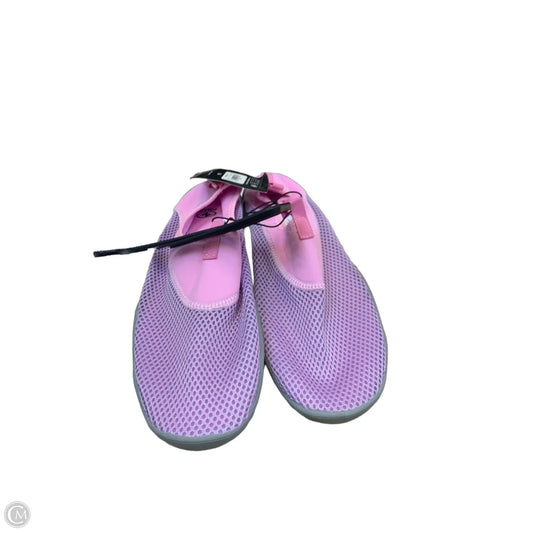 Shoes Flats By Athletic Works In Pink & Purple, Size: 10