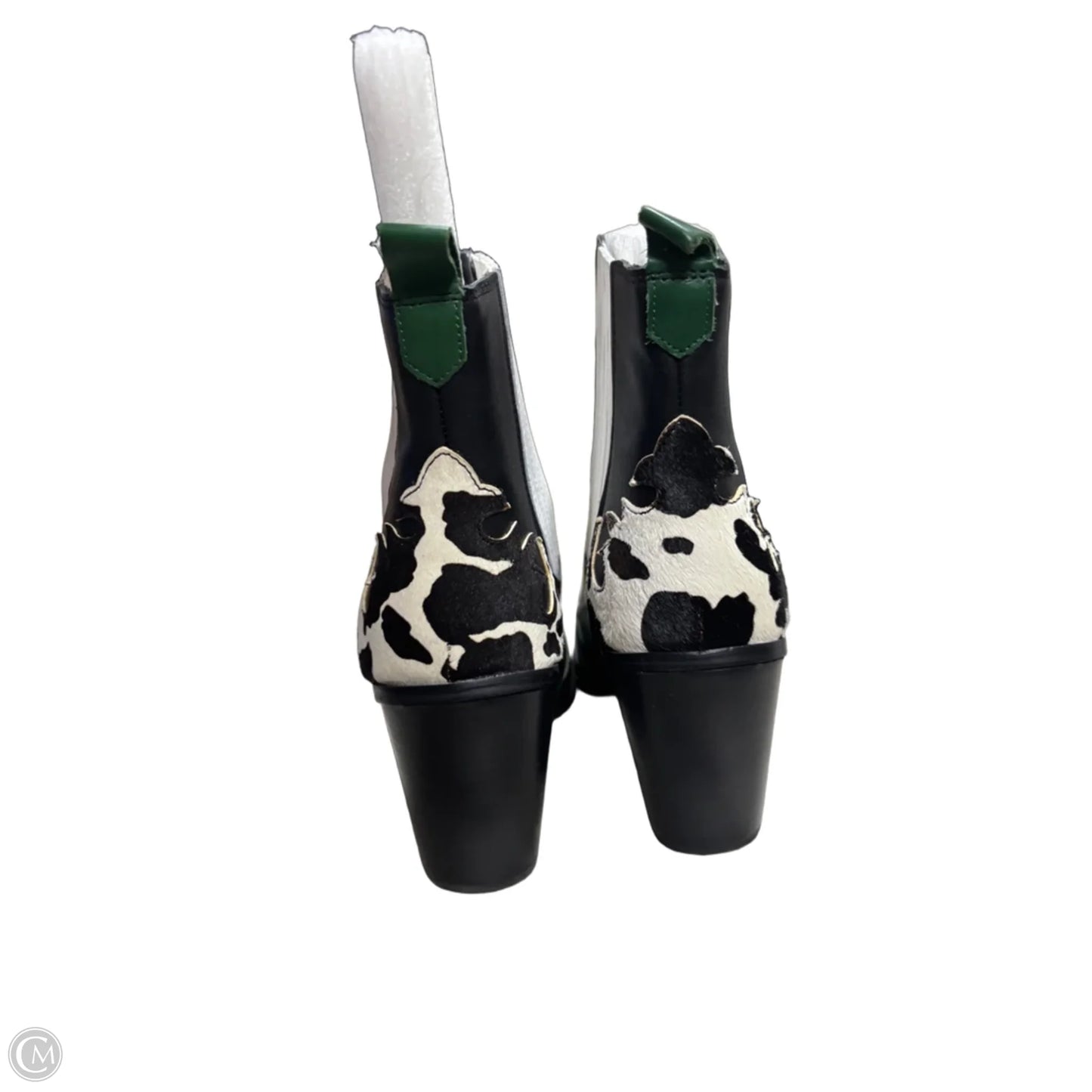 Boots Western By Steve Madden In Black & Green, Size: 9.5