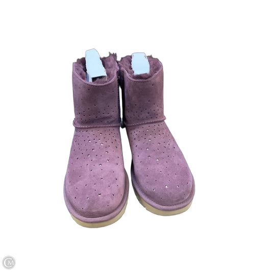 Boots Designer By Ugg In Purple, Size: 7
