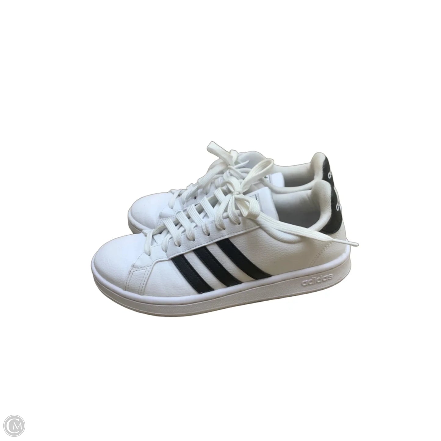 Shoes Sneakers By Adidas In Black & White, Size: 6.5