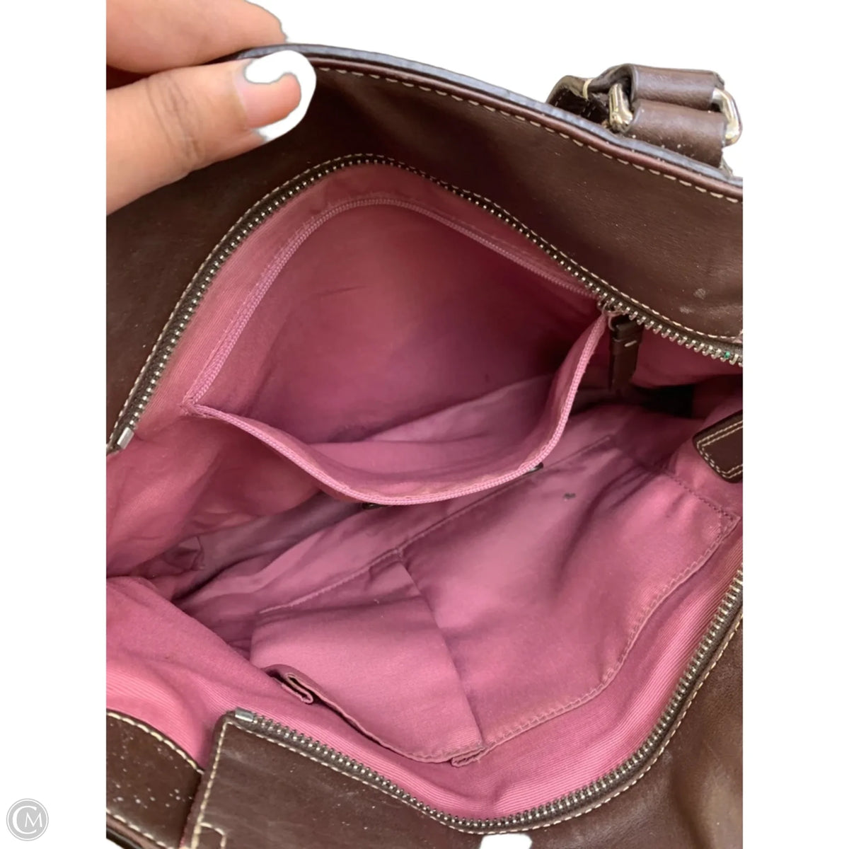 Handbag Designer By Coach, Size: Medium