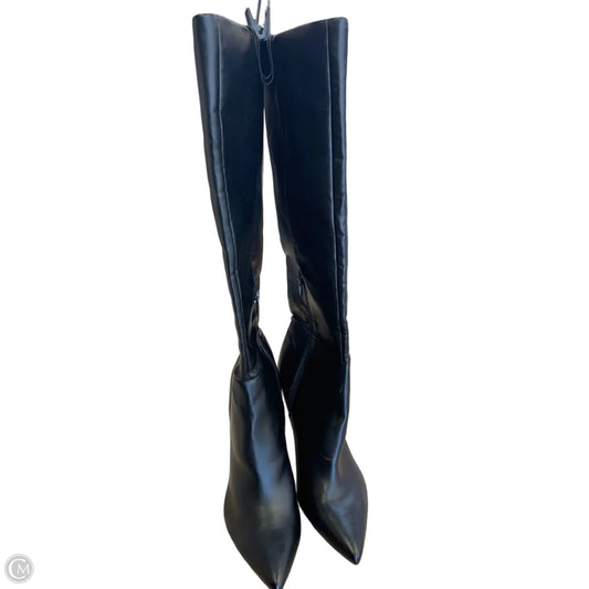 Boots Mid-calf Heels By Nine West In Black, Size: 10