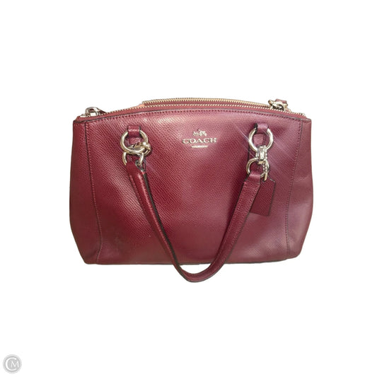 Handbag Designer By Coach, Size: Medium
