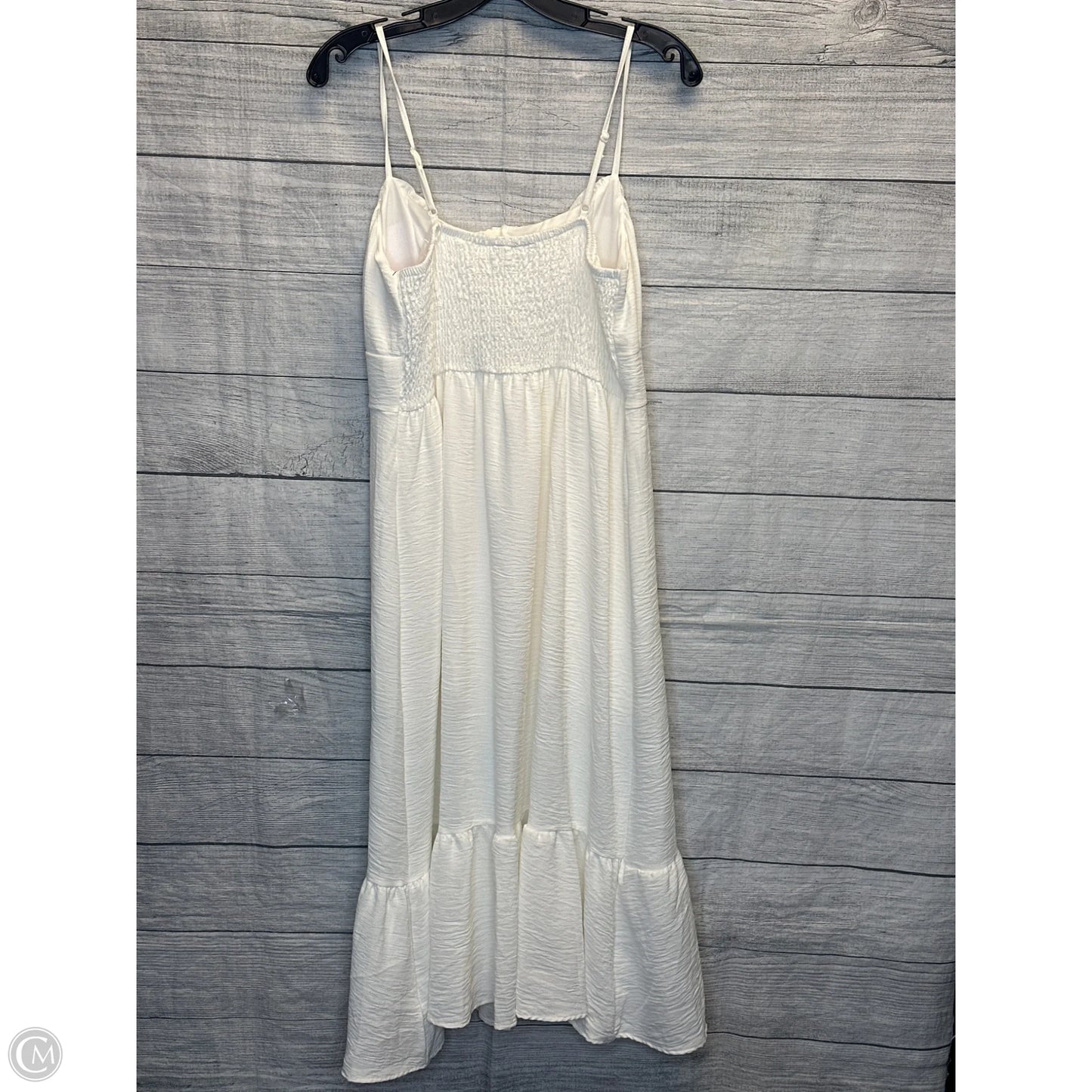 Dress Casual Maxi By No Boundaries In White, Size: L
