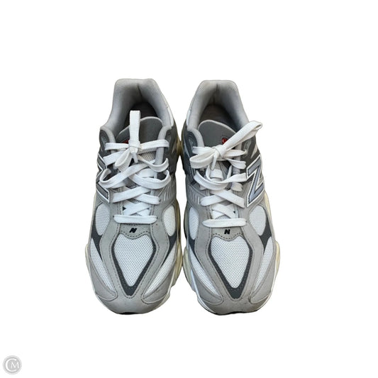 Shoes Athletic By New Balance In Grey & White, Size: 7.5