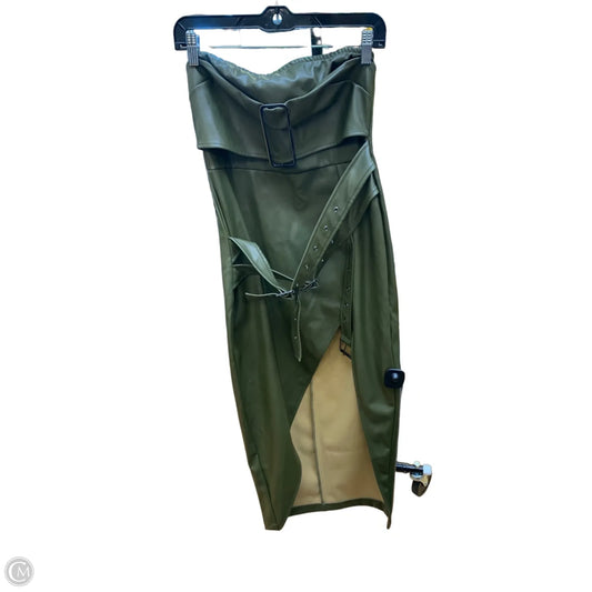 Dress Casual Midi By Fashion Nova In Green, Size: M