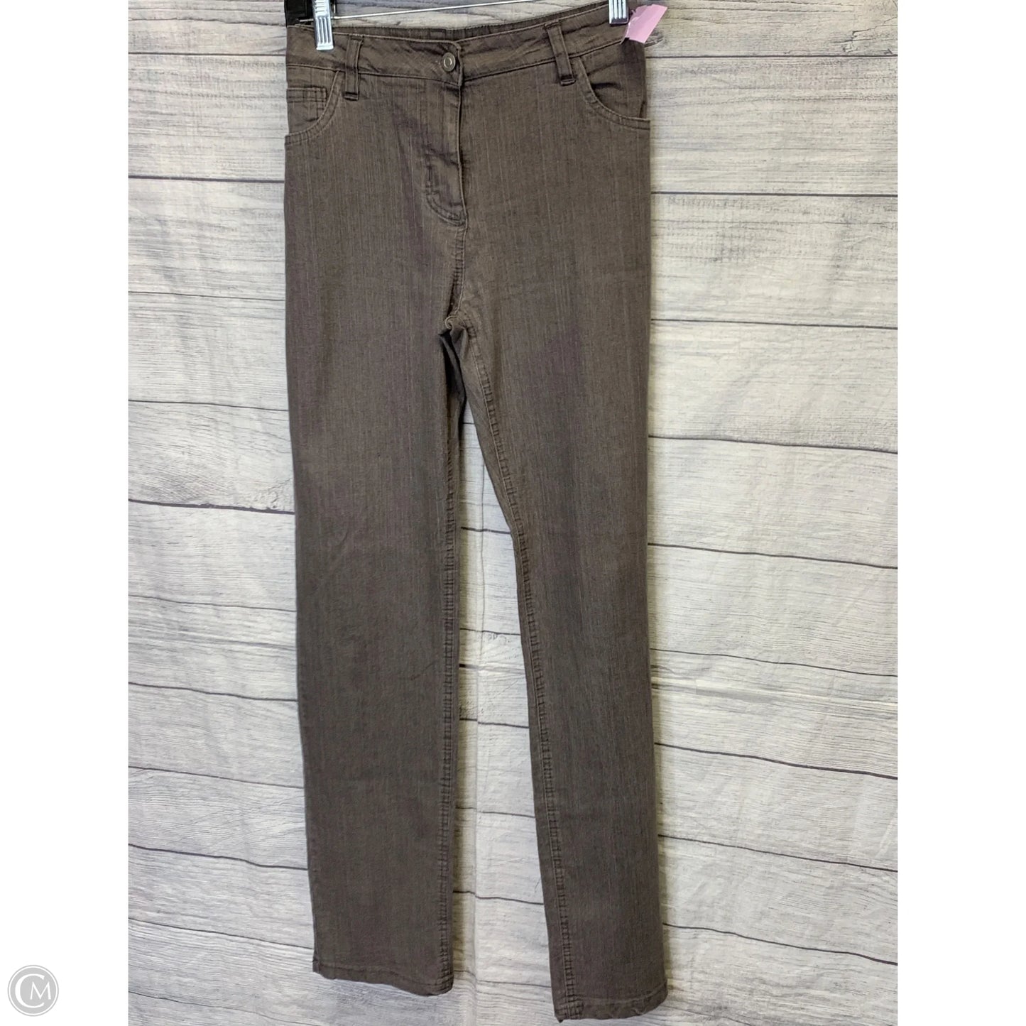 Jeans Straight By Cmf In Grey, Size: 12