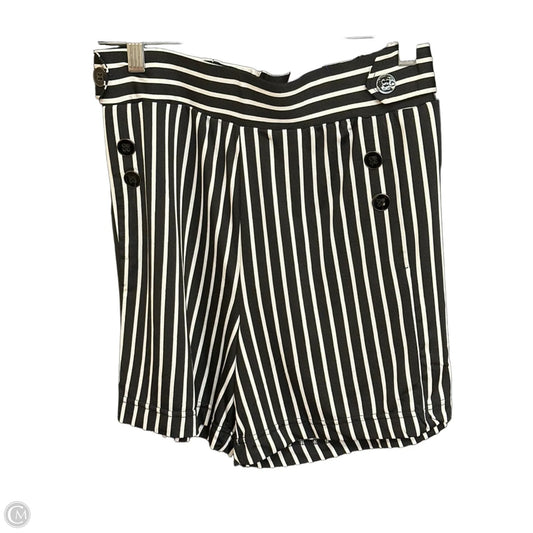 Shorts By Robert Louis In Black & White, Size: Xl