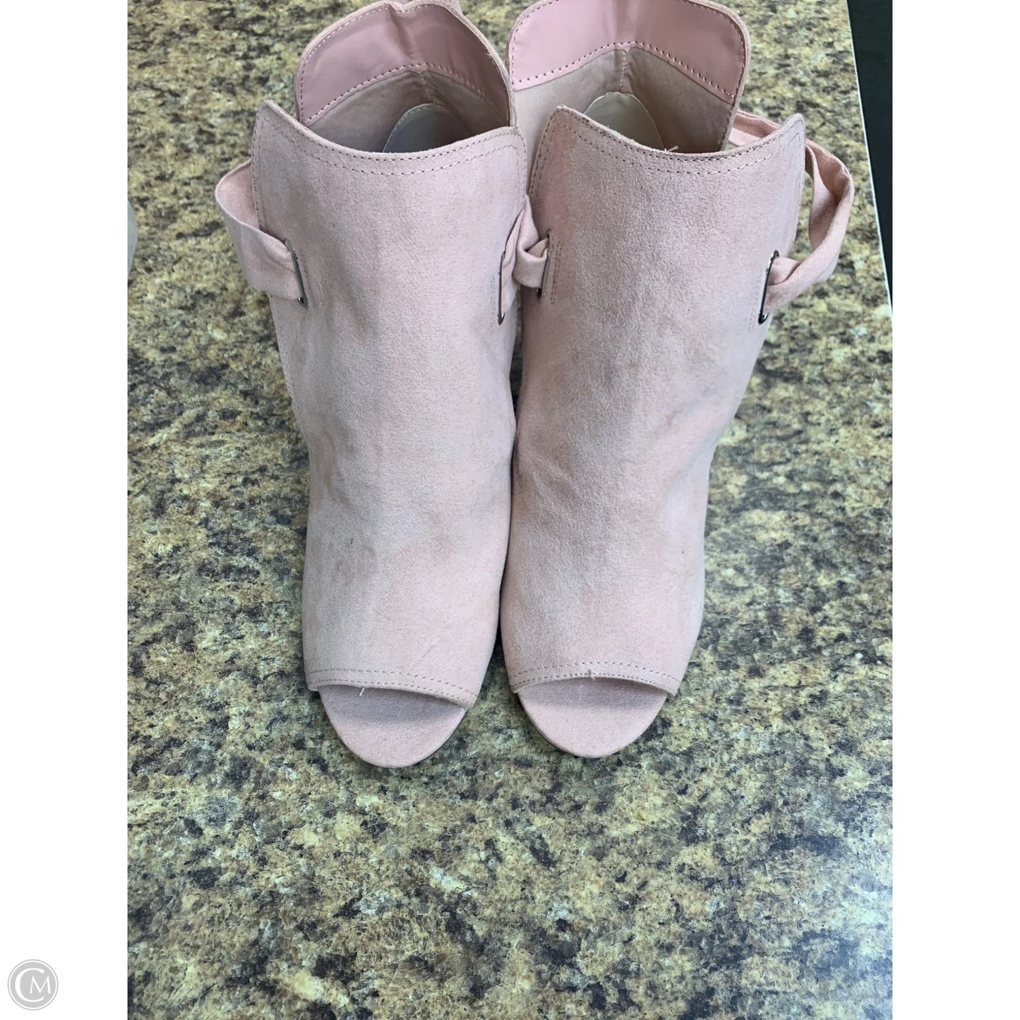 Shoes Heels Block By Cmf In Pink, Size: 12