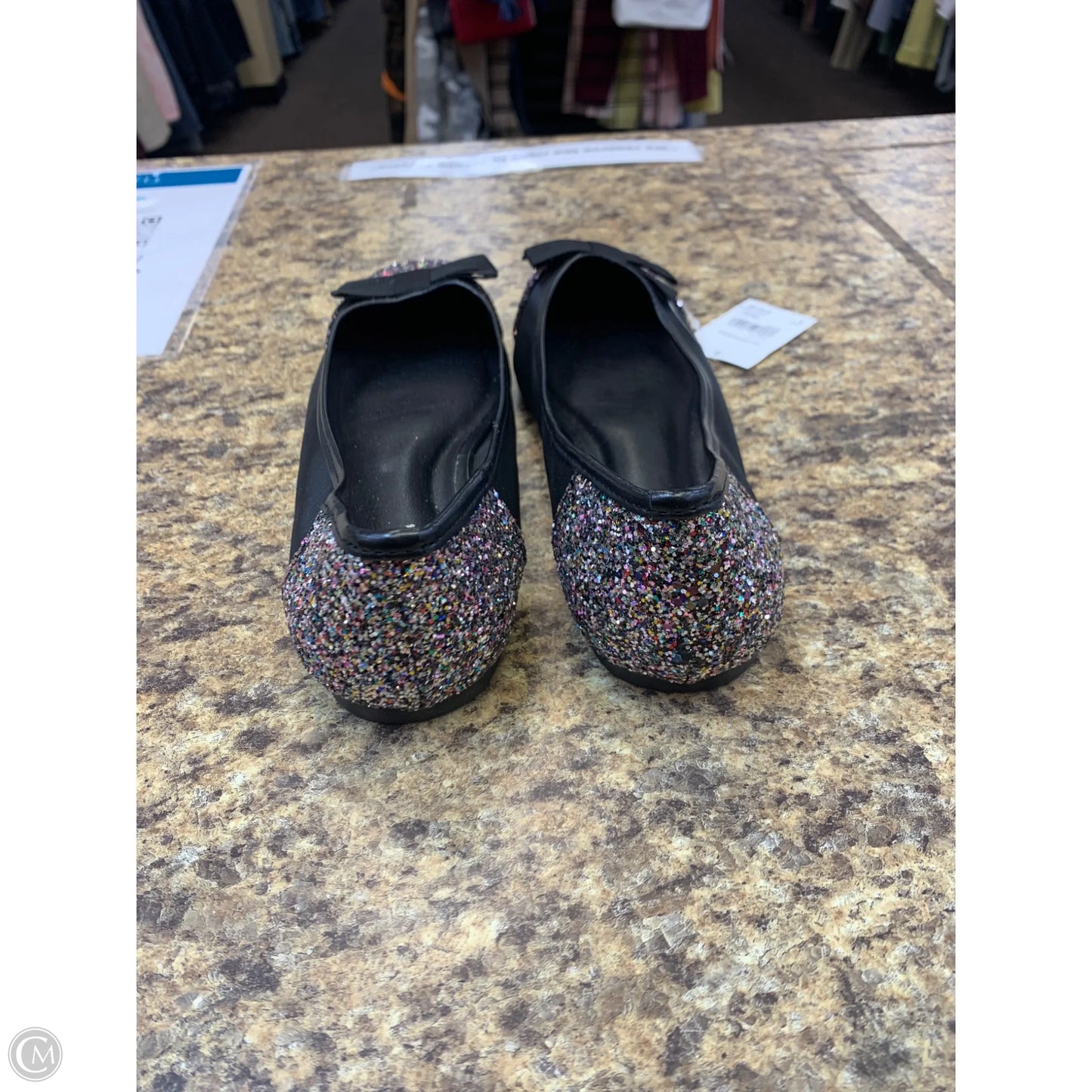Shoes Flats By Comfort Casual In Black, Size: 8