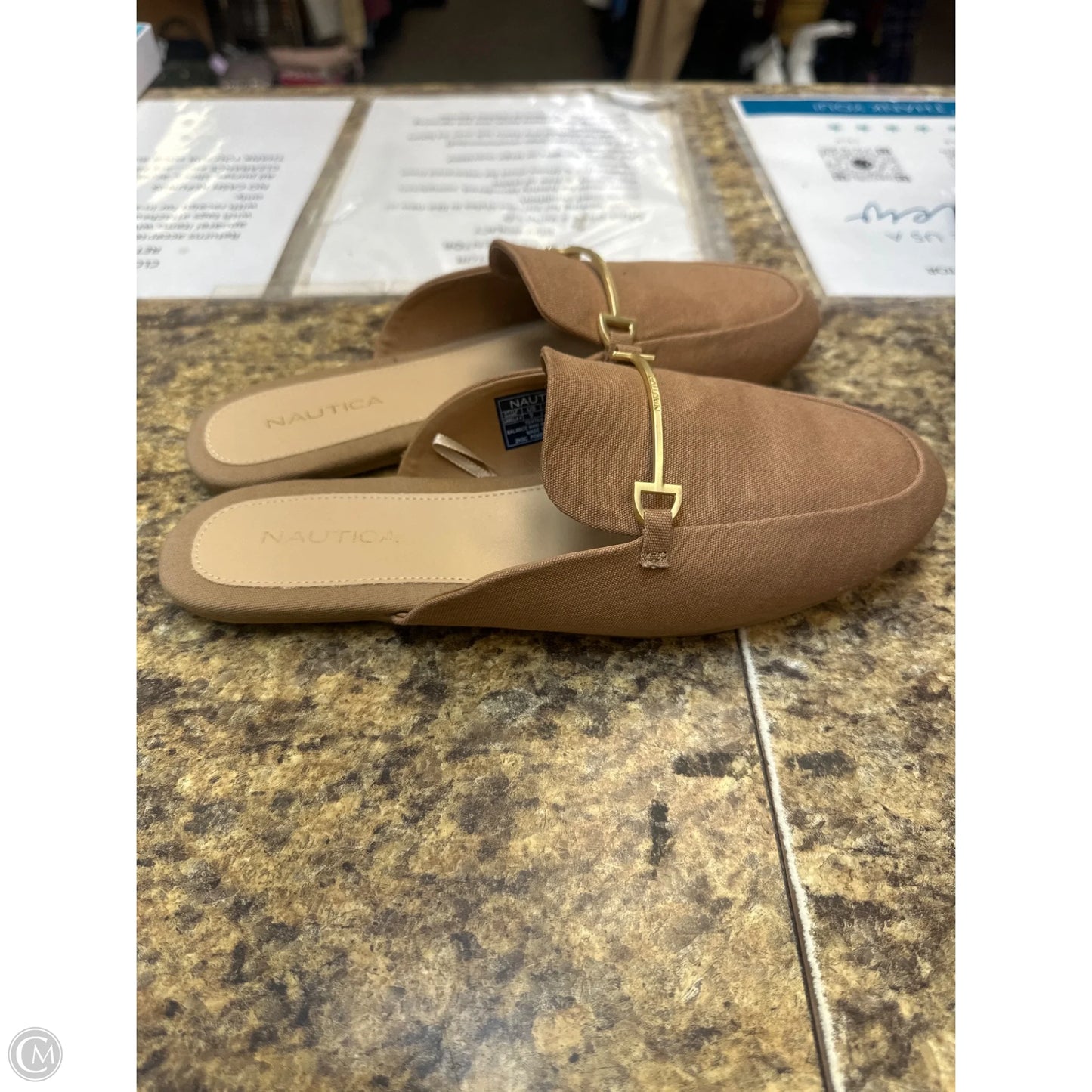 Shoes Flats By Nautica In Tan, Size: 9