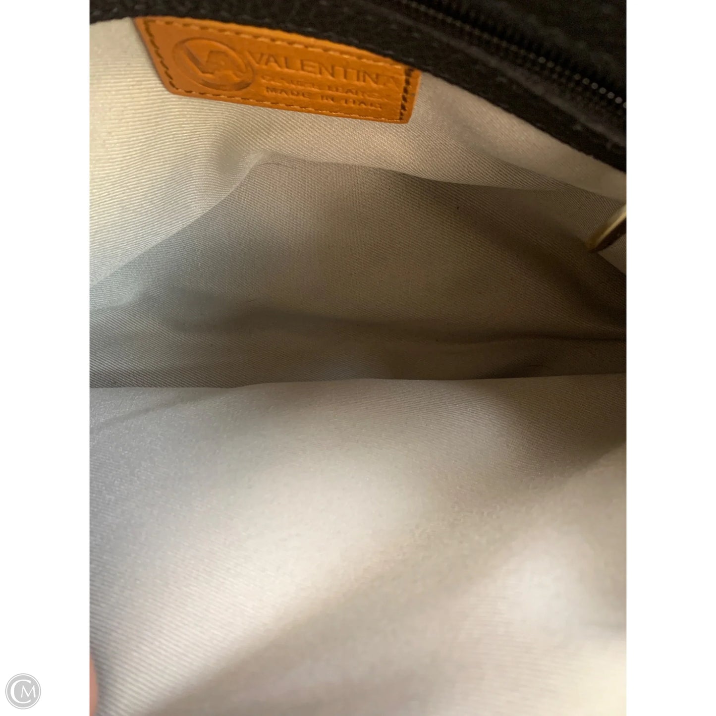 Handbag Leather By Cmf, Size: Medium