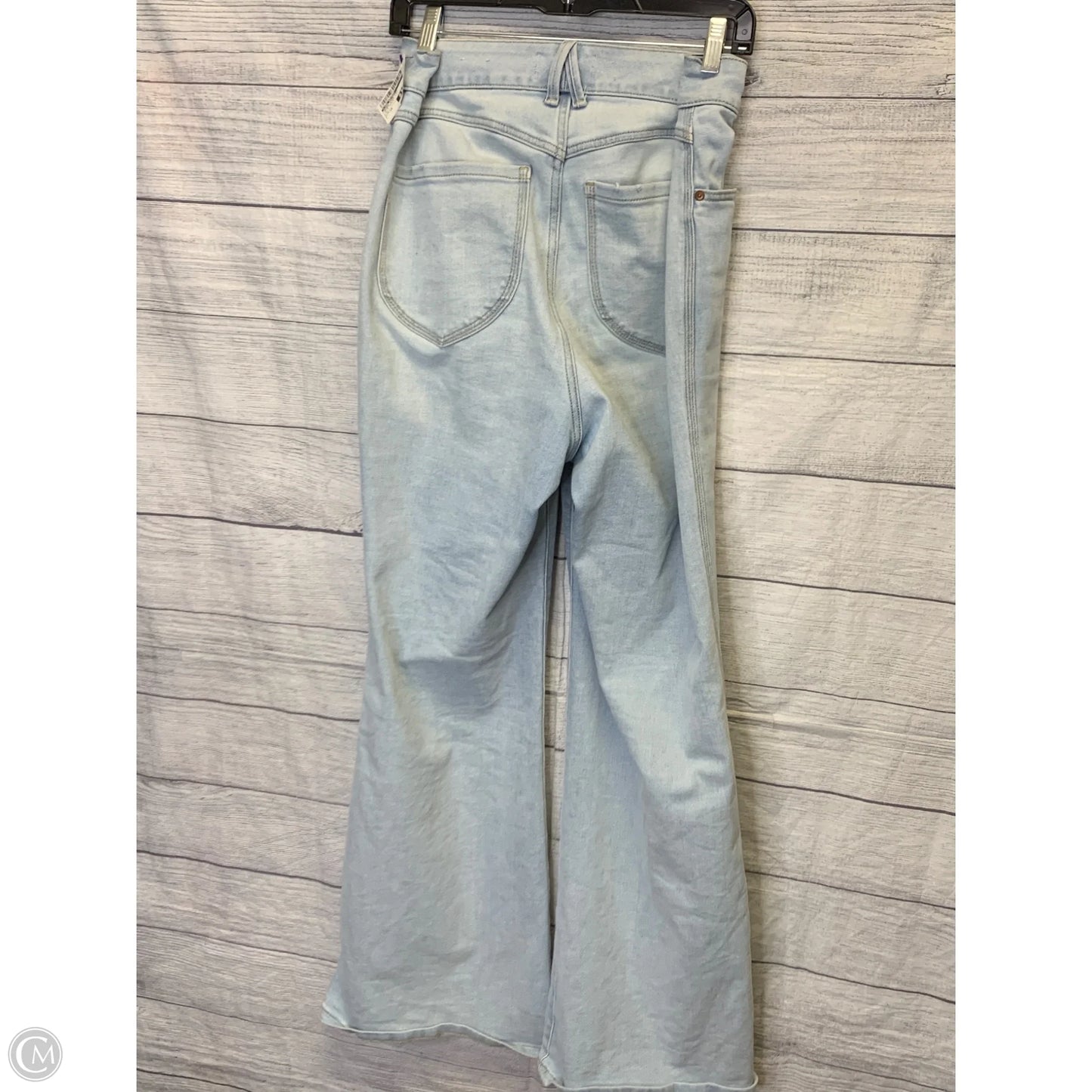 Jeans Wide Leg By Lane Bryant In Blue Denim, Size: 14