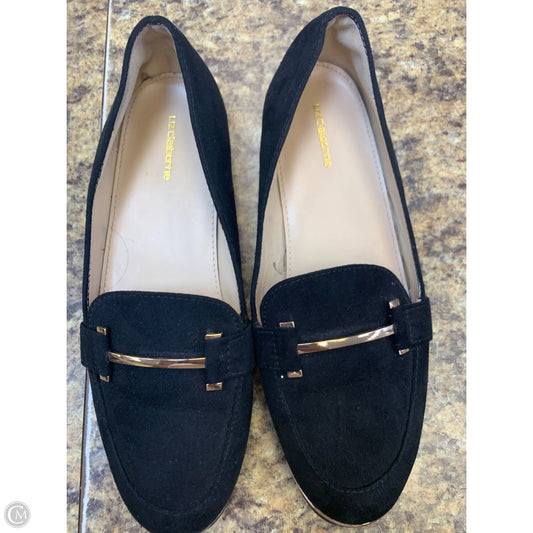 Shoes Flats By Liz Claiborne In Black & Gold, Size: 7