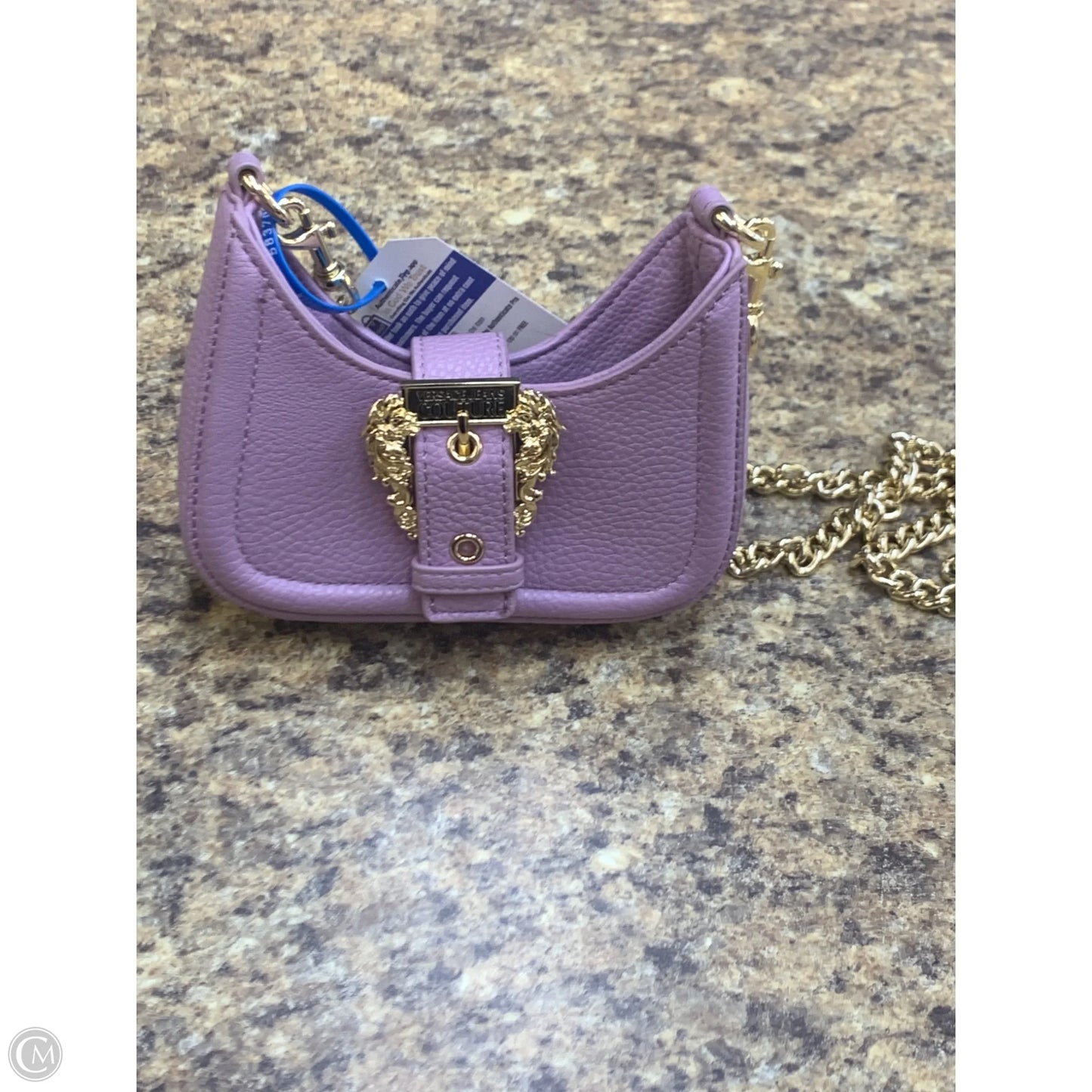 Handbag Luxury Designer By Versace, Size: Small