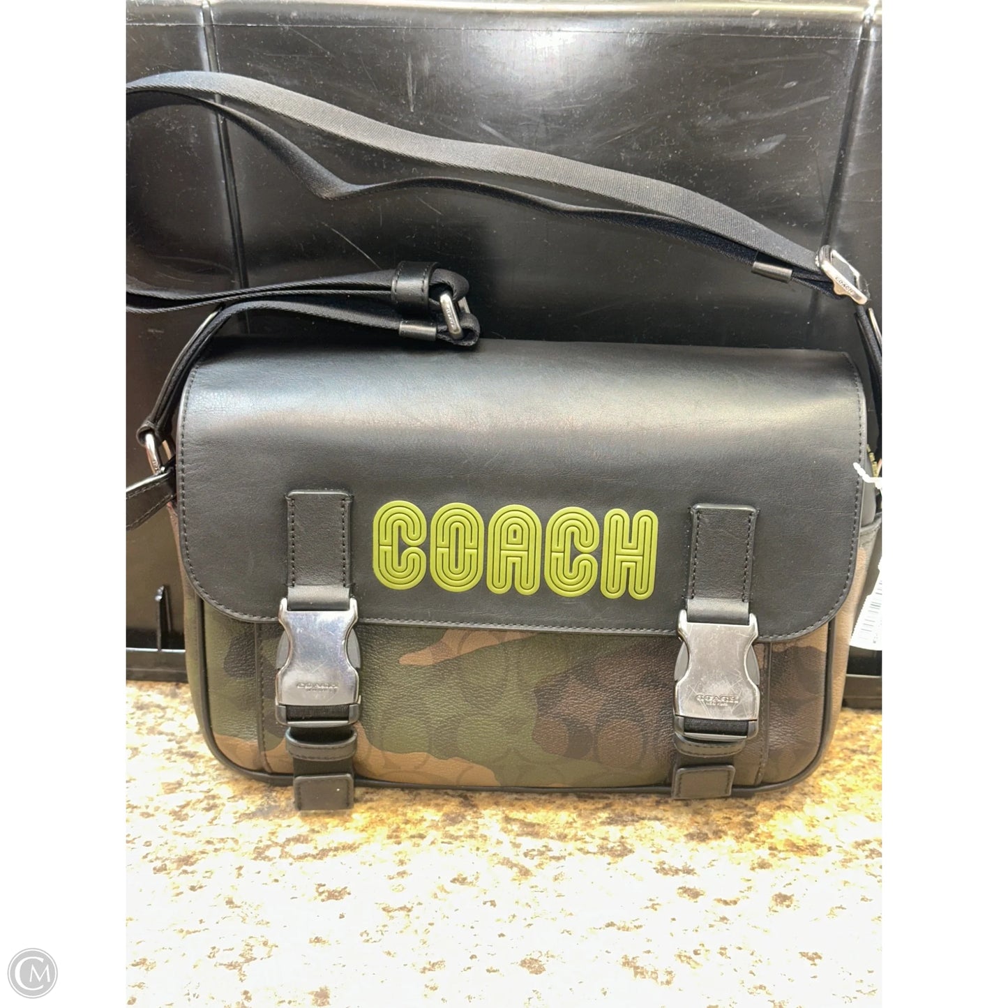 Crossbody Designer By Coach, Size: Large