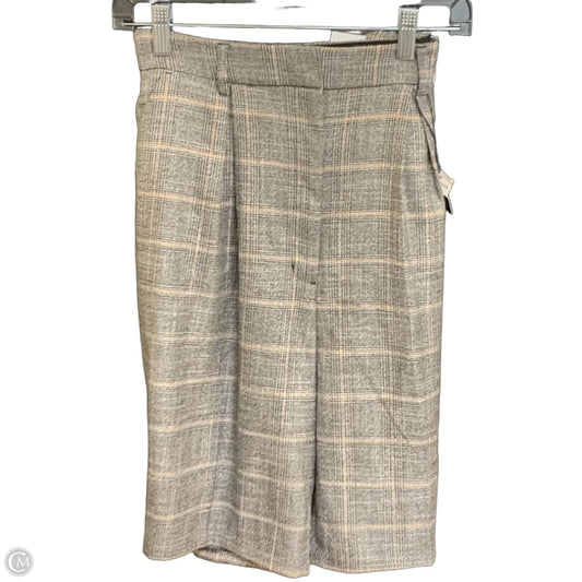 Shorts By Express In Plaid Pattern, Size: 12