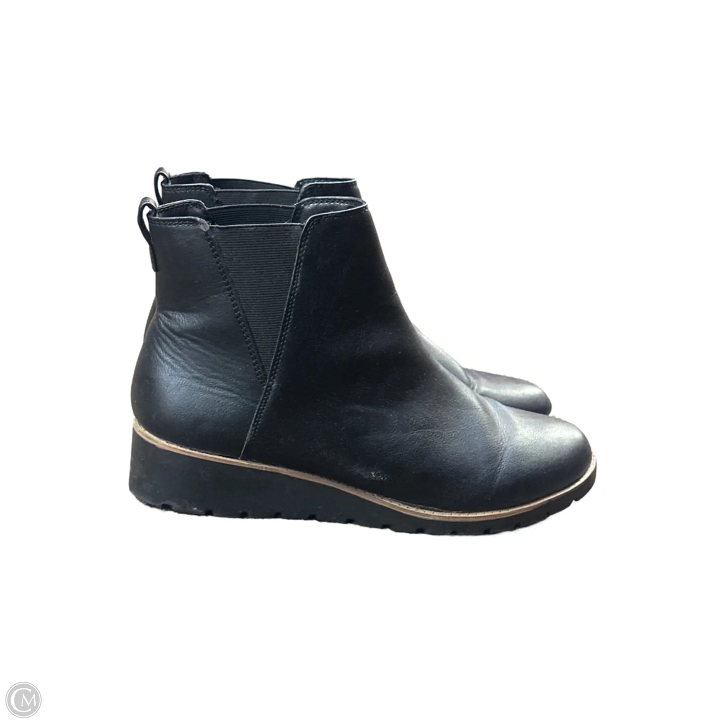 Boots Ankle Flats By St Johns Bay In Black, Size: 11
