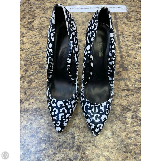 Shoes Heels Block By Eva Mendes In Black & White, Size: 10