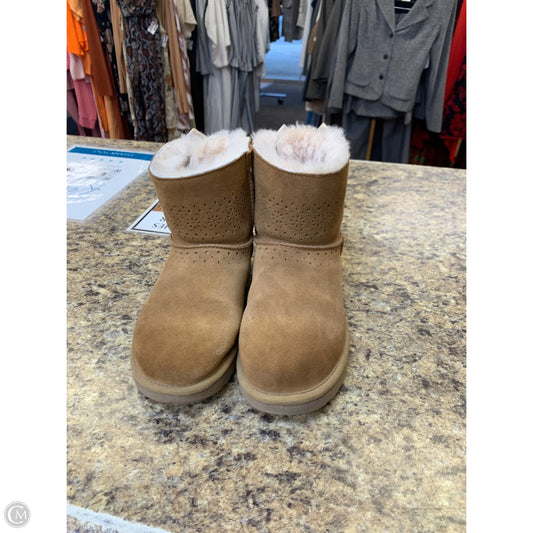 Boots Designer By Ugg In Tan, Size: 6