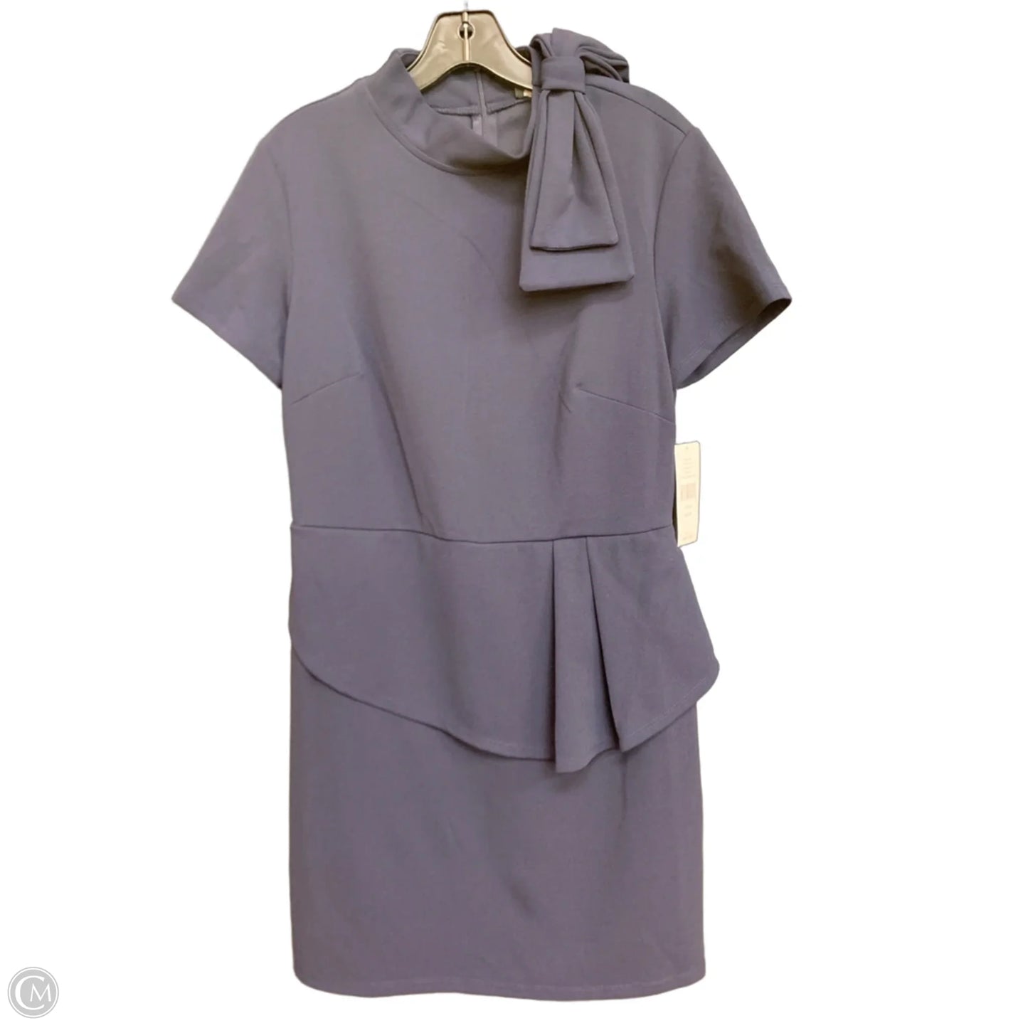 Dress Casual Midi By Glamour In Navy, Size: 10p