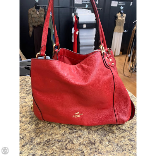 Handbag Designer By Coach, Size: Medium