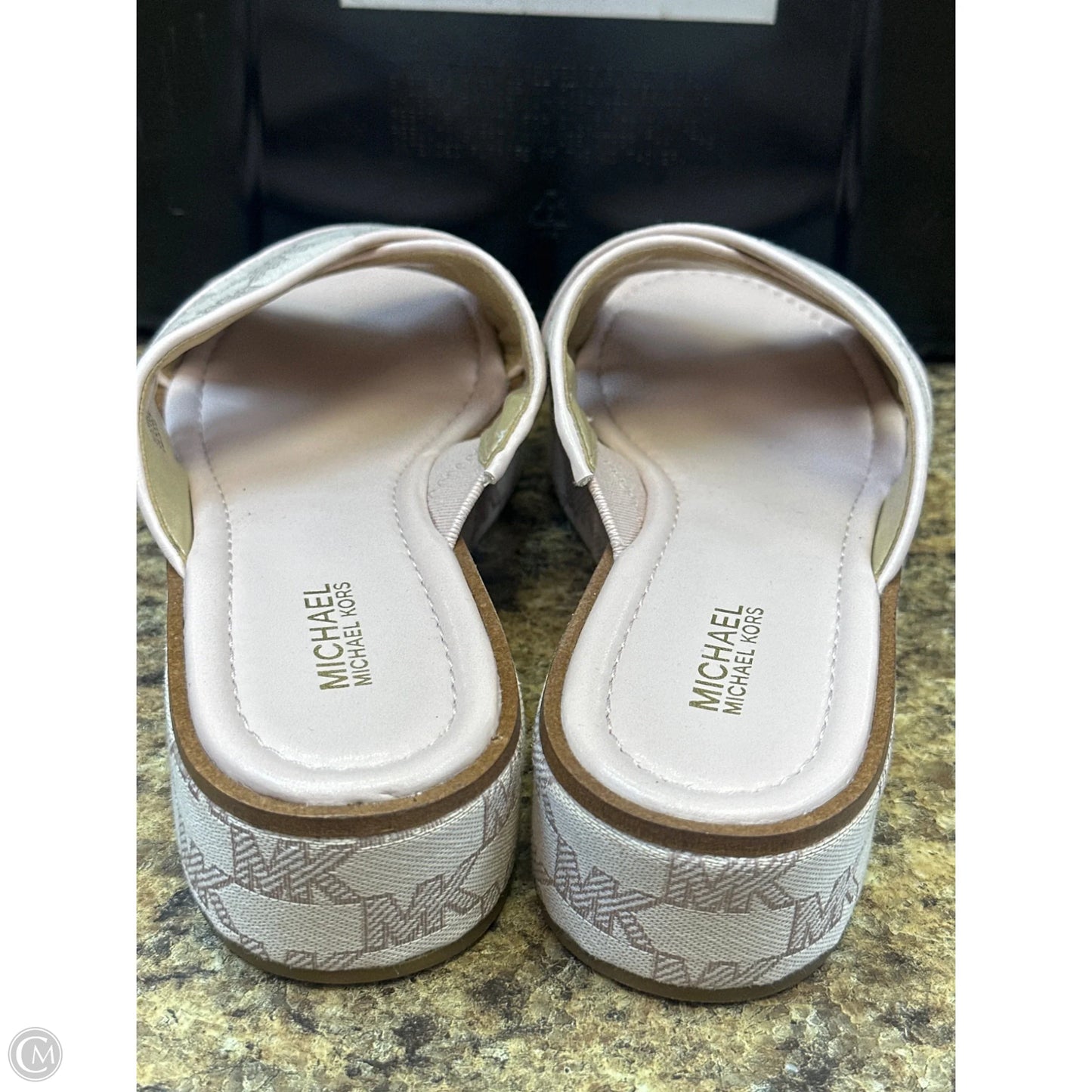 Sandals Heels Platform By Michael By Michael Kors In Pink, Size: 7