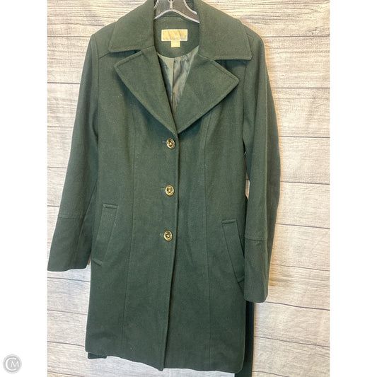 Coat Peacoat By Michael By Michael Kors In Green, Size: 10