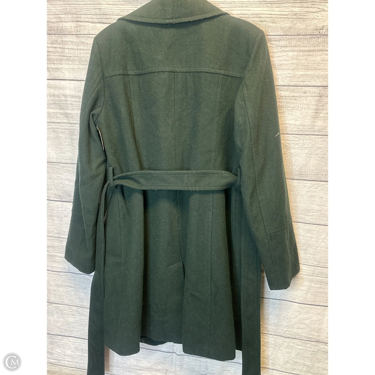 Coat Peacoat By Michael By Michael Kors In Green, Size: 10