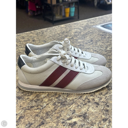 Shoes Athletic By Bally In White, Size: 5.5