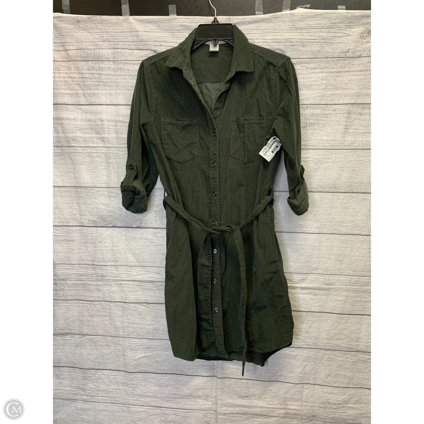 Dress Casual Midi By Lucky Brand In Green, Size: Xs