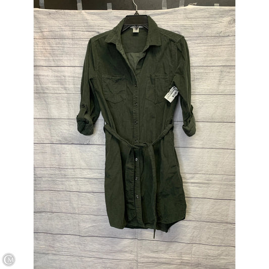 Dress Casual Midi By Lucky Brand In Green, Size: Xs