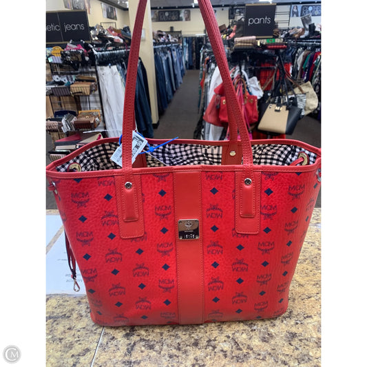 Tote Luxury Designer By Mcm, Size: Medium