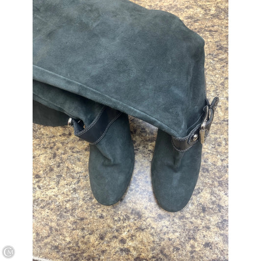 Boots Mid-calf Heels By Antonio Melani In Grey, Size: 8