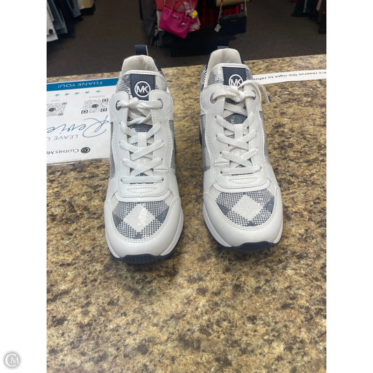 Shoes Athletic By Michael By Michael Kors In Grey & White, Size: 10