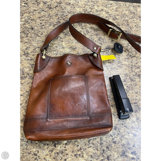 Crossbody Leather By Cmf, Size: Large