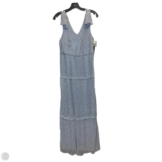 Dress Party Long By Glamour In Silver, Size: 6