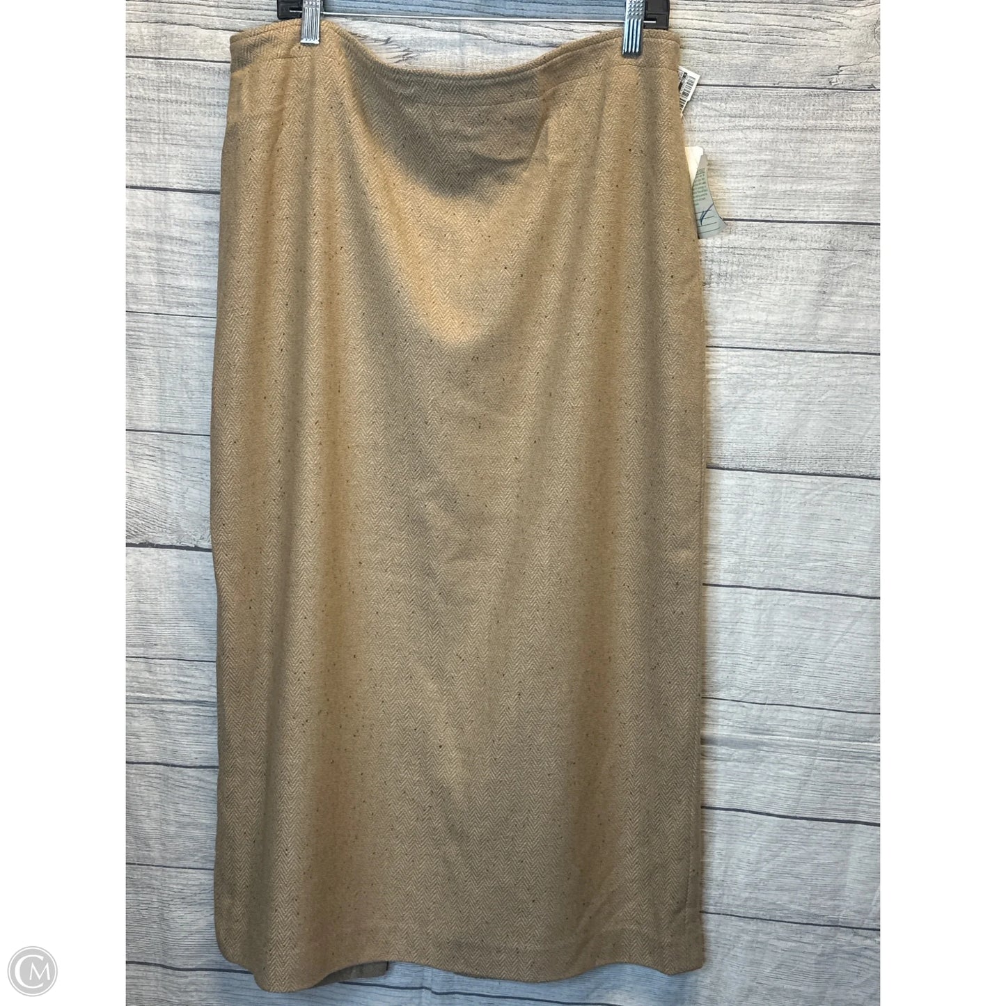 Skirt Maxi By Cmf In Tan, Size: 16