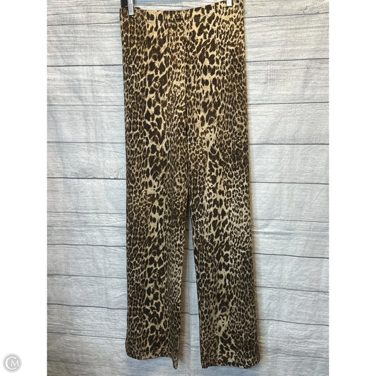 Pants Lounge By Jones New York In Leopard Print, Size: Xl