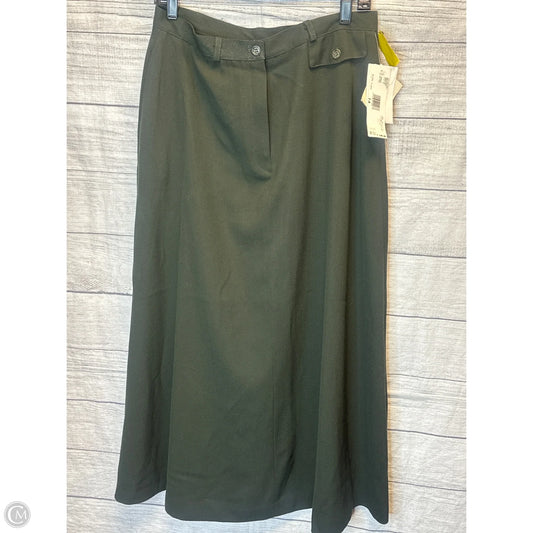 Skirt Maxi By Jones New York In Green, Size: 14